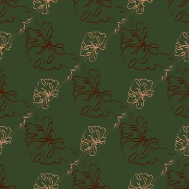 Çok renkli yay ve kurdeleler parlak seamless modeli.