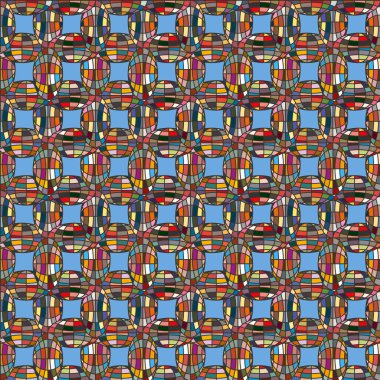 Renk seamless modeli ile işbirliği dünya küre.