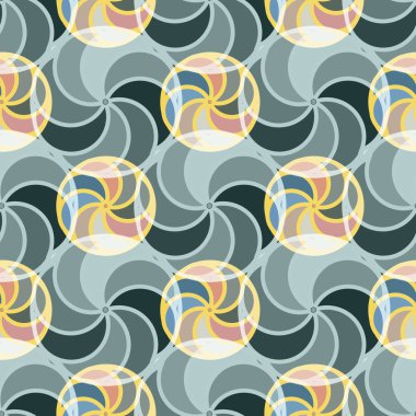 soyut geometrik renk desenli vektör çizimi