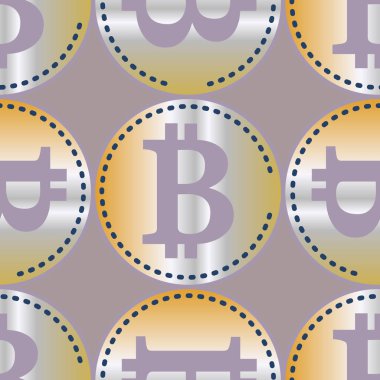 bitcoins parlak parlak pahalı sikkeleri ile Seamless modeli 
