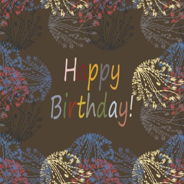 Soyut zentangle sanat oyma kart tasarımı doodle ile parlak renklerde ilham.