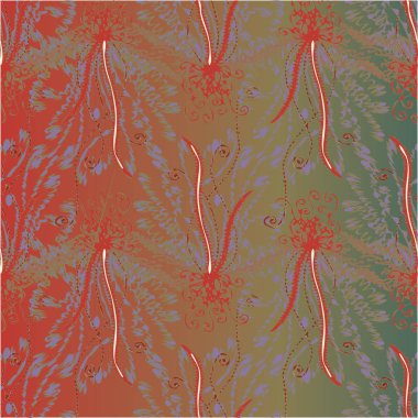 Soyut renkli seamless modeli, arka plan