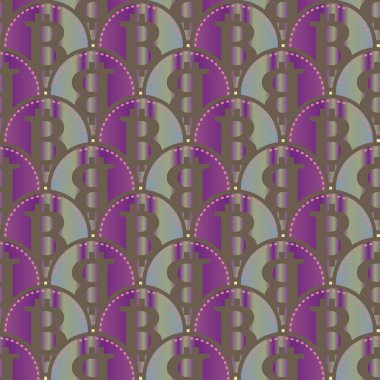 bitcoins parlak parlak pahalı sikkeleri ile Seamless modeli 