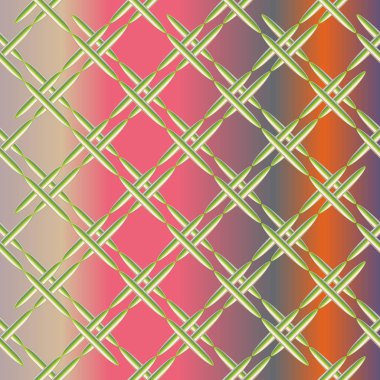 Metal ızgara Dikişsiz desen vektör çizim.