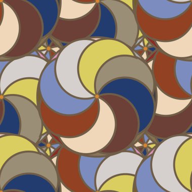 soyut geometrik renk desenli vektör çizimi