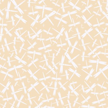 Dekoratif renkli seamless modeli ile şirin yusufçuk