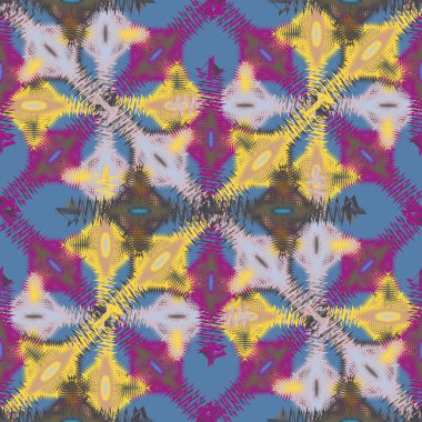 Memfis tarzı zemin. Geometrik seamless modeli. Yinelenen Dekorasyon yazdırma. Sorunsuz ilkel geometrik arka plan.