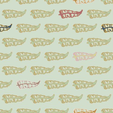 Tüyler, vektör çizim ile zemin 