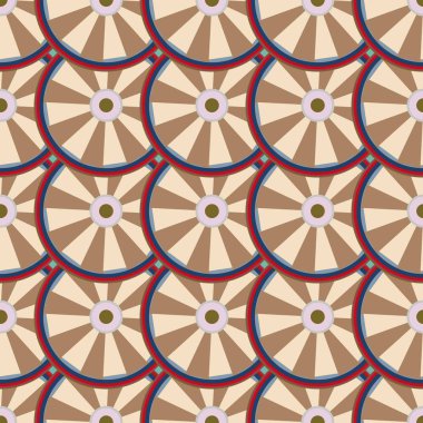 soyut geometrik renk desenli vektör çizimi