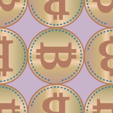 bitcoins parlak parlak pahalı sikkeleri ile Seamless modeli 