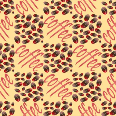 Kahve çekirdekleri arkaplansız.