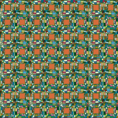 Renk seamless modeli ile işbirliği dünya küre.