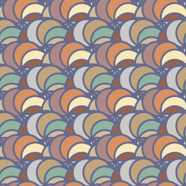 soyut geometrik renk desenli vektör çizimi