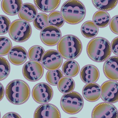 bitcoins parlak parlak pahalı sikkeleri ile Seamless modeli 