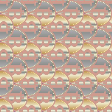 bitcoins parlak parlak pahalı sikkeleri ile Seamless modeli 