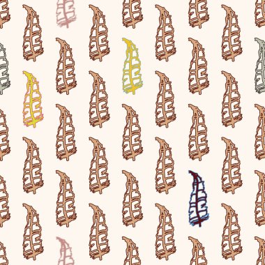 Tüyler, vektör çizim ile zemin 