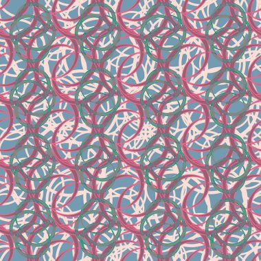 Soyut geometrik renkli seamless modeli, arka plan