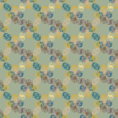 Soyut geometrik renkli seamless modeli, arka plan