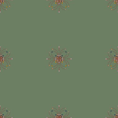 Vintage seamless modeli, vektör çizim 