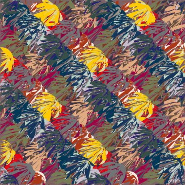 Soyut geometrik renkli seamless modeli, arka plan