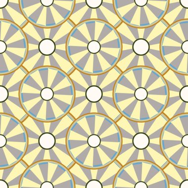 soyut geometrik renk desenli vektör çizimi