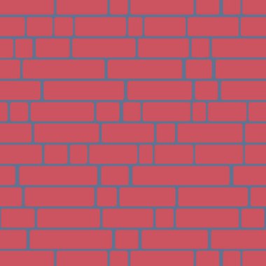 Sorunsuz doku bir tuğla duvar desen arka planı için.