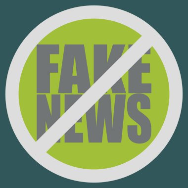 Logo sahte haberlerle kavramsal seamless modeli. İnsanlığın küresel sorunları.