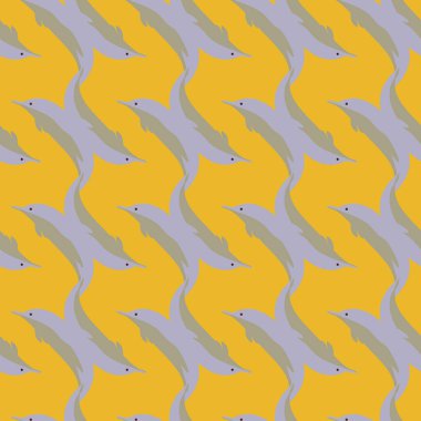 Yunuslar su altında çizim arka planı için bir sürü ile sorunsuz doku