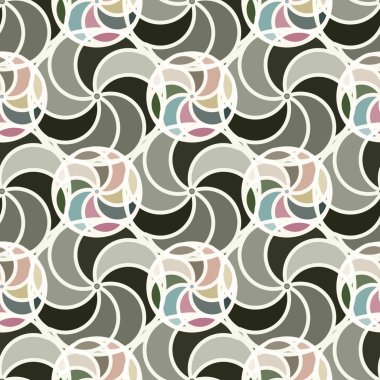 soyut geometrik renk desenli vektör çizimi