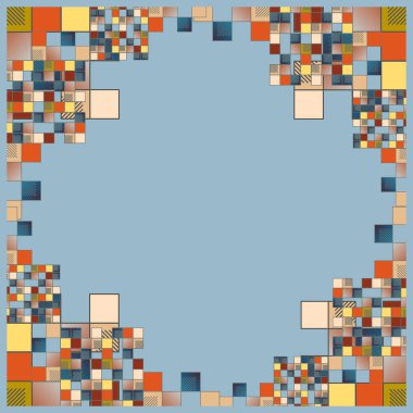 soyut geometrik renksiz desen