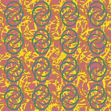 Soyut geometrik renkli seamless modeli, arka plan