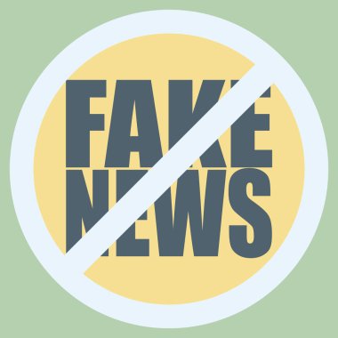 Logo sahte haberlerle kavramsal seamless modeli. İnsanlığın küresel sorunları.