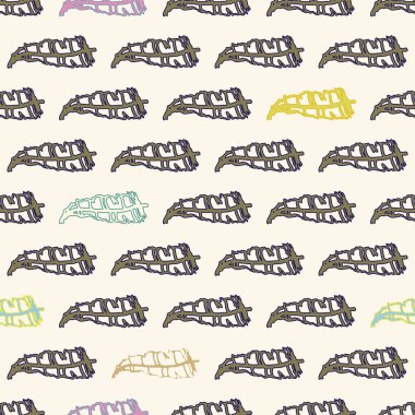 Tüyler, vektör çizim ile zemin 