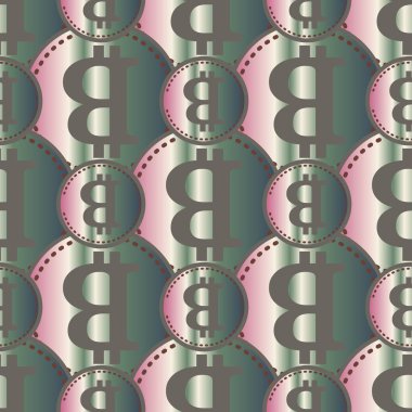 bitcoins parlak parlak pahalı sikkeleri ile Seamless modeli 