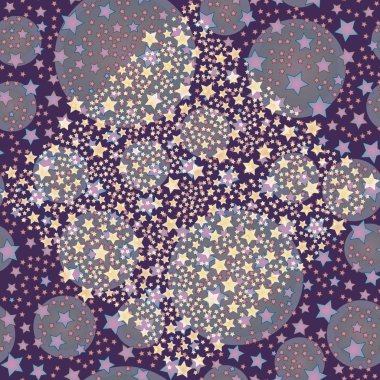 Arka plan için yıldız ile soyut geometrik renkli desen.