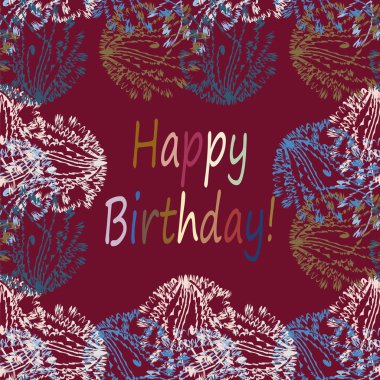 Soyut zentangle sanat oyma kart tasarımı doodle ile parlak renklerde ilham.