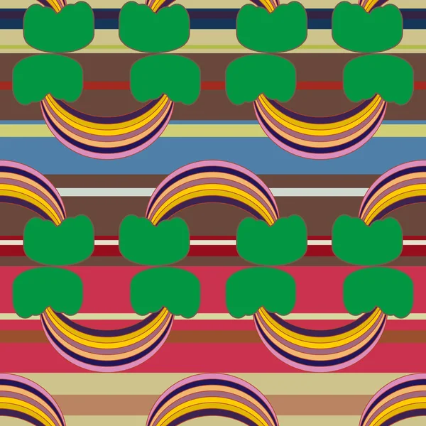 Gökkuşağı seamless modeli. Gökkuşağı Dizayn Tekstil, iç tasarım, keten, vb için. Şirin soyut çocuklar arka plan.