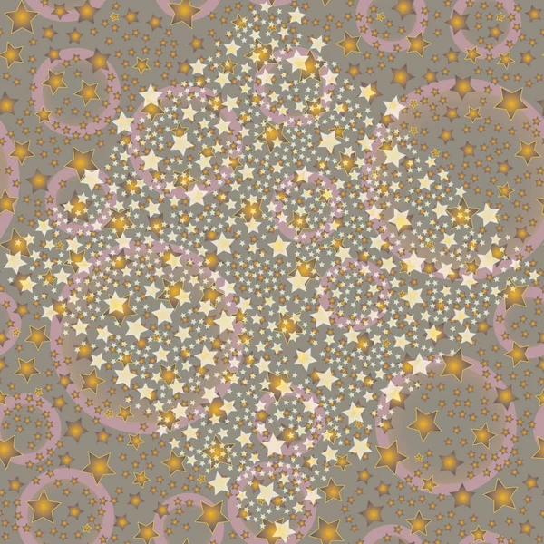 Arka plan için yıldız ile soyut geometrik renkli desen.