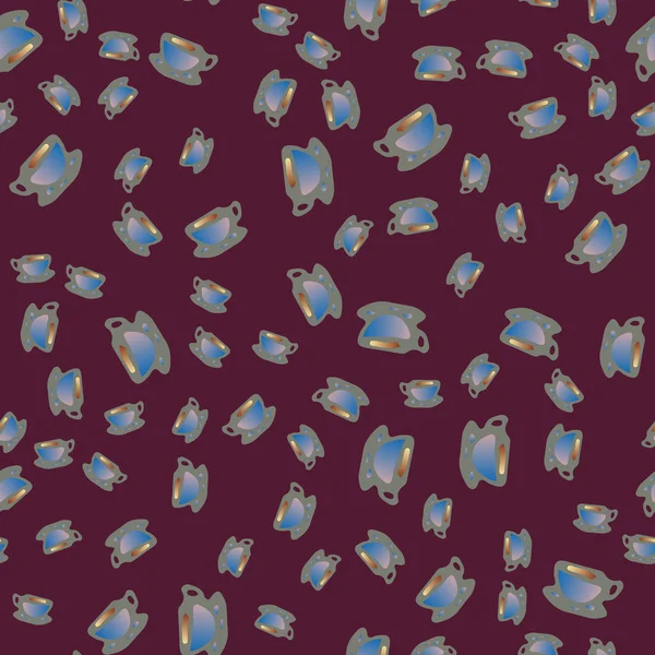 Kahve ya da çay Dikişsiz desen bardak.