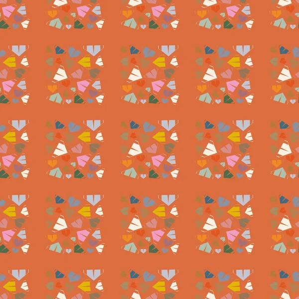 çizgi film kamp çadırları ile renk seamless modeli