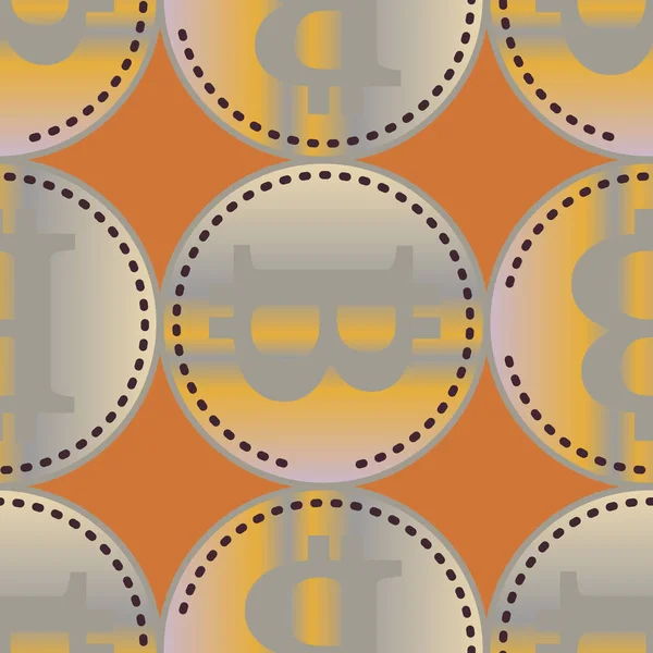 bitcoins parlak parlak pahalı sikkeleri ile Seamless modeli 