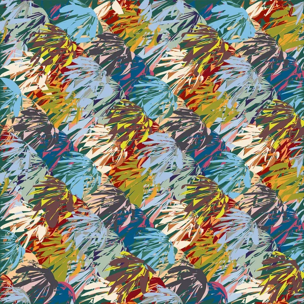 Soyut geometrik renkli seamless modeli, arka plan