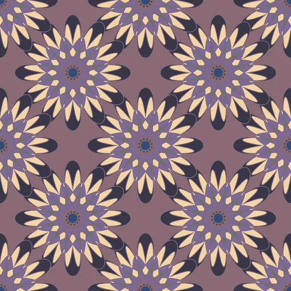  soyut çiçek geometrik Dikişsiz desen arka planı için