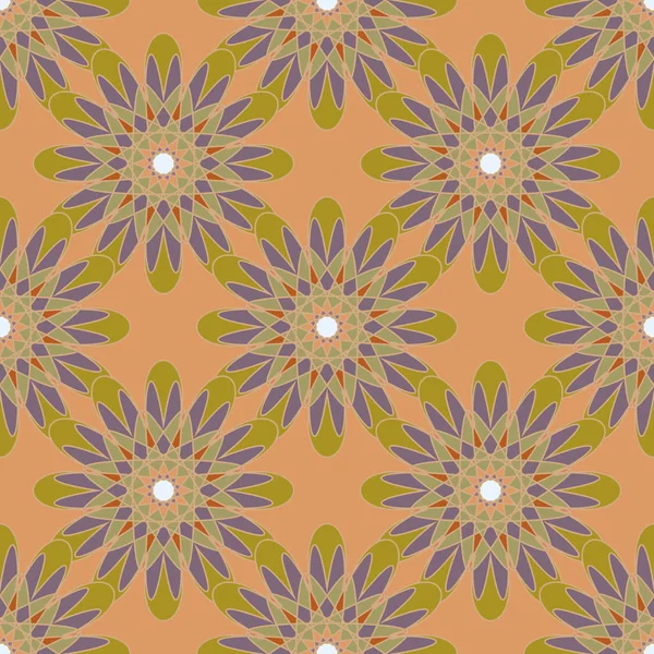  soyut çiçek geometrik Dikişsiz desen arka planı için