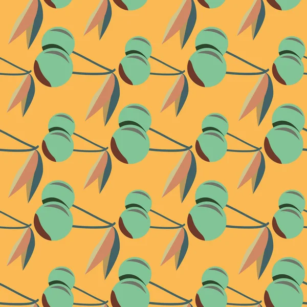 kiraz seamless modeli. Tekstil Ambalaj ve duvar kağıtları için iyi.