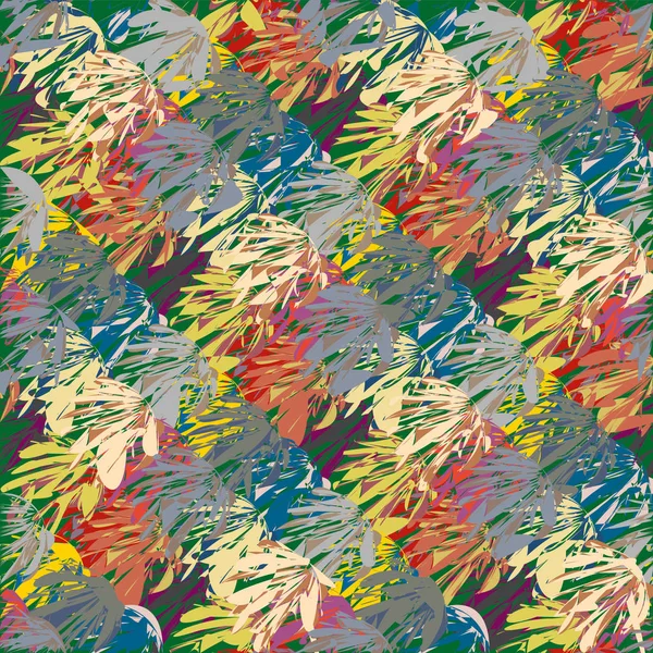 Soyut geometrik renkli seamless modeli, arka plan