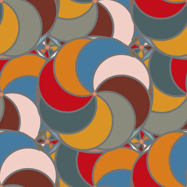 soyut geometrik renk desenli vektör çizimi