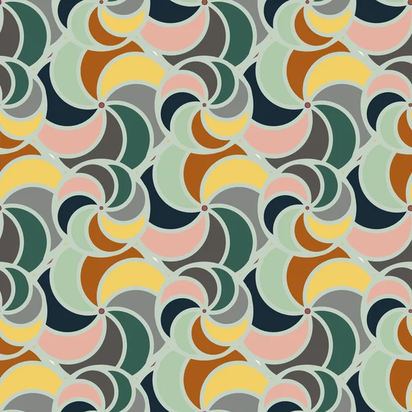 soyut geometrik renk desenli vektör çizimi