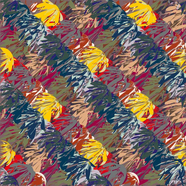 Soyut geometrik renkli seamless modeli, arka plan