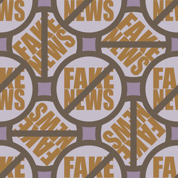 Концептуальный бесшовный шаблон с логотипом фейковых новостей. Глобальные проблемы человечества
.